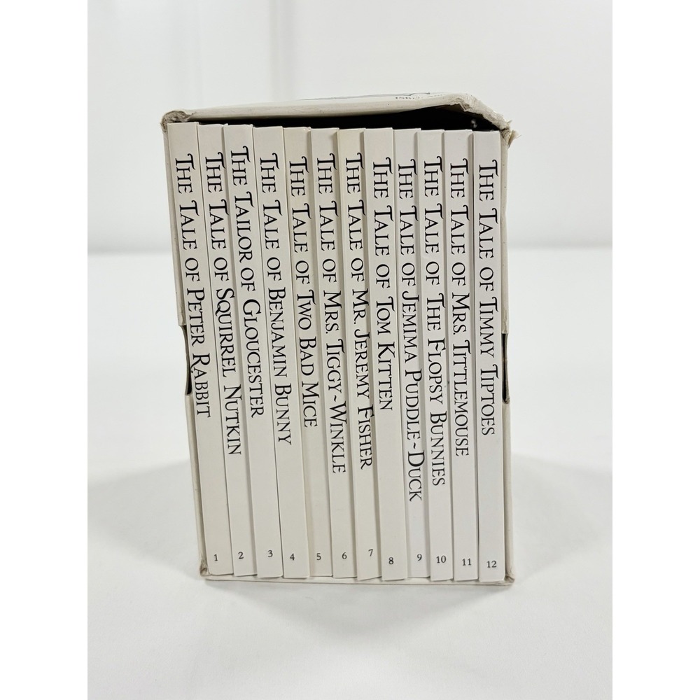 The Peter Rabbit Library Beatrix Potter 12 Book Box Set Vintage 80s Collection - Picture 7 of 7